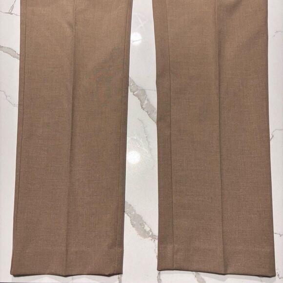 ANN TAYLOR Women’s Curvy Tan Brown Career Work Stretch Khaki Dress Pants Size 4 - Picture 7 of 13
